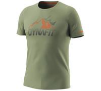 Maglietta funzionale da uomo Dynafit Transalper Graphic S/S Tee M Taglia: M / Colore: grigio/nero