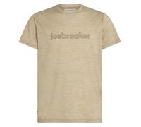 Icebreaker 150 Tech Lite Ibstitchline Short Sleeve T-shirt Beige L Uomo