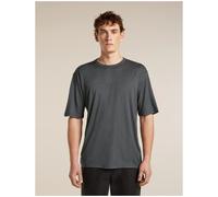Maglietta funzionale da uomo Icebreaker Merino 150 Tech Lite SS Relaxed Tee Taglia: M / Colore: grigio scuro