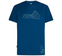 Maglietta funzionale da uomo Icebreaker Merino Blend 125 Cool-Lite™ Sphere SS Tee Beta Taglia: XL / Colore: blu