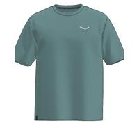 Maglietta funzionale da uomo Salewa Eagle Sunset Loose T-Shirt M Taglia: XL / Colore: verde chiaro