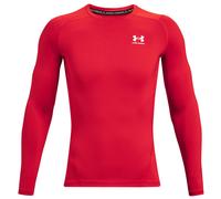 Under Armour Ua Hg Armour Comp Ls Maglietta a maniche lunghe, Rosso, L Uomo