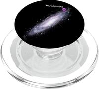 Maglietta Galaxy Spaces Science Geeks You are here PopSockets PopGrip per MagSafe