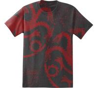 Maglietta Game Of Thrones Targaryen Drago Con Sigillo Di Fuoco E Sangue S-2XL