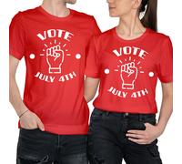 Maglietta General Election 2024 UK Vote Democracy Stop The Tories Voting #GE10