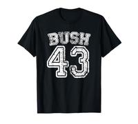 Maglietta George W. Bush 43° Presidente degli Stati Uniti - 43 Maglietta
