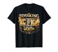 Maglietta Grafica Bossking Know Your Value Maglietta