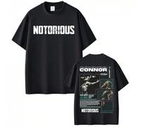 Maglietta grafica limitata di Connor McGregor per uomo e donna, maglietta di moda retrò classica, magliette casual oversize in cotone. L,M,S,XL,XXL,XXXL