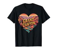 Maglietta Grand Canyon Heart - Parco Nazionale dell'Arizona Scenic Maglietta