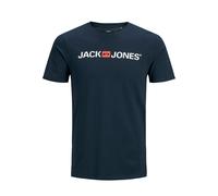 Maglietta grande Jack & Jones col ras-du-cou ecorp logo Bleu 2XL