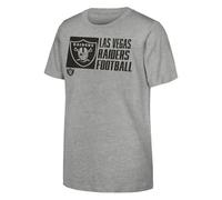 Maglietta Grigia Post Game NFL Las Vegas Raiders