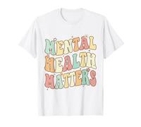 Maglietta Groovy Mental Health Matters End The Stigma Maglietta