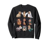 Maglietta Halloween Capybara - Spooky Capybaras Costume Group Felpa