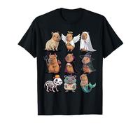 Maglietta Halloween Capybara - Spooky Capybaras Costume Group Maglietta
