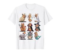 Maglietta Halloween Capybara - Spooky Capybaras Costume Group Maglietta