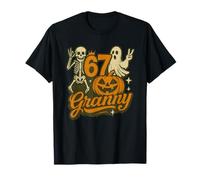 Maglietta Haunted by 67 Six Seven 6 7 Meme Gen Halloween Maglietta