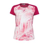 HEAD Maglietta Tie-Break Donna, Gelso e Stampa, S