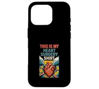 Maglietta Heart This is my heart surgery Fun Get Well da uomo Custodia per iPhone 16 Pro