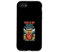 Maglietta Heart This is my heart surgery Fun Get Well da uomo Custodia per iPhone SE (2020) / 7/8