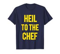Maglietta Heil zu der Chef | Funny Sarcastic Cook BBQ Tee Maglietta