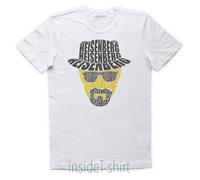 Maglietta HEISENBERG FACE Breaking Bad Walter White metanfetamina t-shirt SLUB