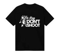 Maglietta “Hey Don‘T Shoot” di Arc Raiders | Slogan Umoristico in Cotone Premium, Unisex per Veri Appassionati (Italia1,L)