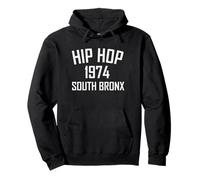 Maglietta Hip Hop 1974 South Bronx Felpa con Cappuccio