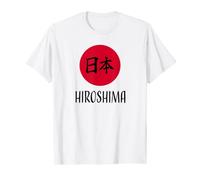 Maglietta Hiroshima, Giappone Rising Sun Maglietta