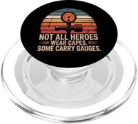 Maglietta HVAC Not All Heroes Wear Capes - Tecnico HVAC PopSockets PopGrip per MagSafe