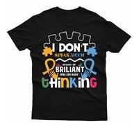 Maglietta I Don't Speak Much Autism Awareness Day Promoting Love Acceptance #AD