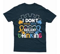 Maglietta I Don't Speak Much Autism Awareness Day Promoting Love Acceptance #AD