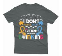 Maglietta I Don't Speak Much Autism Awareness Day Promoting Love Acceptance #AD