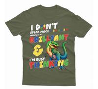Maglietta I Don't Speak Much Autism Awareness Day Promoting Love Acceptance #AD3