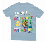 Maglietta I Don't Speak Much Autism Awareness Day Promoting Love Acceptance #AD3