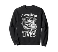 Maglietta I Have Lived a Thousand Lives | per Bibliophiles Felpa
