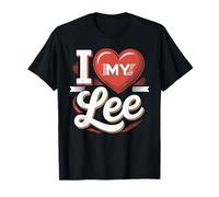 Maglietta I Love My Lee con Nome Lee Maglietta