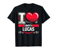 Maglietta "I Love My LUCAS Nome LUCAS Maglietta