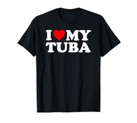 Maglietta I Love My Tuba Maglietta