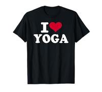 Maglietta "I love yoga Maglietta