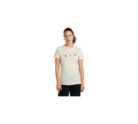 ICEBREAKER Merino 150 Tech Lite Ss Tee Bird Transit W - Donna - Bianco - Taglia M- modello 2026