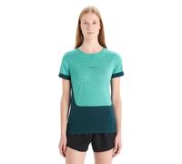 Maglietta Icebreaker Zoneknit (Fresh Heather/Green Glory) Donna M