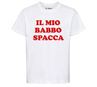 Maglietta IL MIO BABBO SPACCA Jovanotti Palajova 2025 unisex uomo donna bambino
