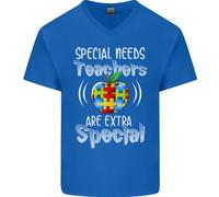 Maglietta In Cotone A V Per Uomini Con Autismo E Bisogni Speciali