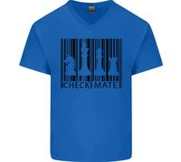 Maglietta In Cotone A V Per Uomo Chess Barcode