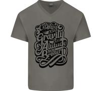 Maglietta In Cotone A V Per Uomo Da Parapendio E Deltaplano Anti-Gravità