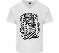 Maglietta In Cotone A V Per Uomo Da Parapendio E Deltaplano Anti-Gravità