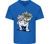 Maglietta In Cotone A V Per Uomo Del Festival Di Mardi Gras