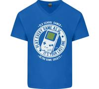 Maglietta In Cotone A V Per Uomo Divertente Da Giocatore Old School