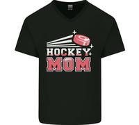 Maglietta In Cotone A V Per Uomo Ice Hockey Mom Festa Della Mamma