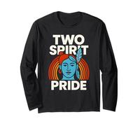Maglietta indigena Two-Spirit Pride Maglia a Manica